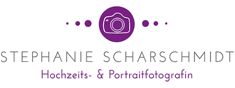 Hochzeitsfotografin Stephanie Scharschmidt, Hochzeitsfotograf · Video Elsterberg, Logo