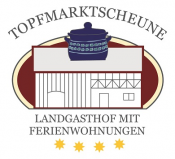 Landgasthof mit Ferienwohnungen - Topfmarktscheune, Hochzeitslocation Burkhardtsdorf, Logo