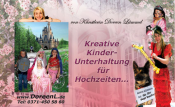 Kunst & Veranstaltungen - kreative Kinderanimationen, Showkünstler · Kinder Chemnitz, Logo