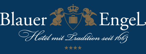Hotel "Blauer Engel", Hochzeitslocation Aue, Logo