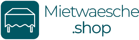 Mietwaesche.shop - Hussen, Tischdecken & mehr, Brautstrauß · Deko · Hussen Erzgebirge, Logo