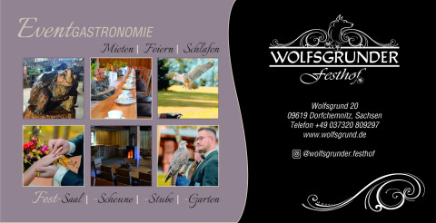 Wolfsgrunder Festhof | Scheunenhochzeit inmitten der Natur, Hochzeitslocations Dorfchemnitz, Kontaktbild
