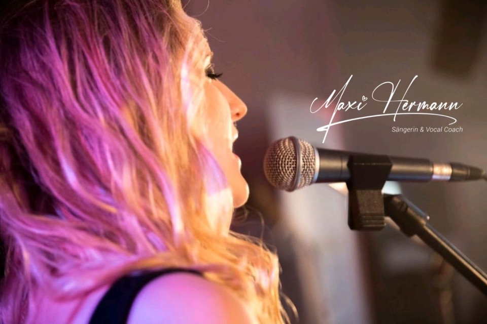 Hochzeitssängerin Maxi Hermann, Musiker · DJ's · Bands Crottendorf, Logo