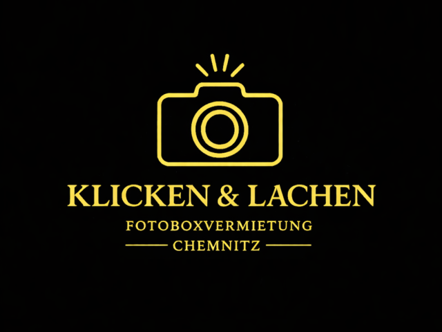 Klicken & Lachen Fotoboxvermietung Chemnitz, Fotoboxen Chemnitz, Logo Klicken & Lachen Fotoboxvermietung Chemnitz, Fotoboxen Chemnitz, Logo